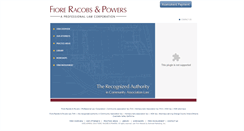 Desktop Screenshot of fiorelaw.com